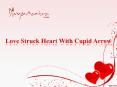Love Struck Heart With Cupid Arrow