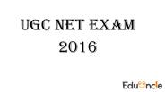 UGC-NET 2016 Exam