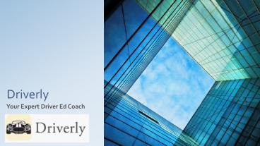 Driverly Mobile Application to pass California DMV Test!