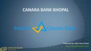 MICR code for canara bank bhopal branch