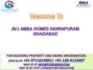 AVJ Amba Homes @#+91-9711619001 #@ Avj Group