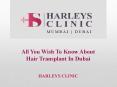 All You Wish To Know About Hair Transplant In Dubai PowerPoint PPT Presentation