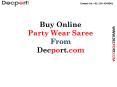 Buy Online Party Wear Saree In India