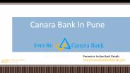 IFSC code for canara bank in pune