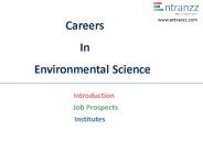 Careers In Environmental Science