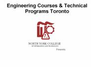 Engineering Training Courses and Programs : Toronto