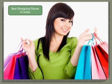 India Shopping Places
