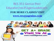 RES 351 GENIUS Peer Educator/res351geniusdotcom