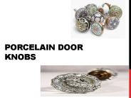 Porcelain Door Knobs