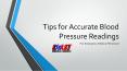 Tips for Accurate Blood Pressure Readings PowerPoint PPT Presentation