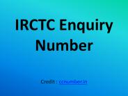 IRCTC enquiry number (1)