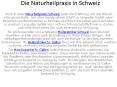 Die naturheilpraxis in Schweiz PowerPoint PPT Presentation