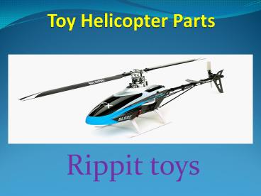 Toy Helicopter Parts