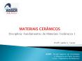 fundamentos materiais ceramicos PowerPoint PPT Presentation