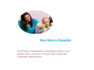 Bone Marrow Transplant in India (1)