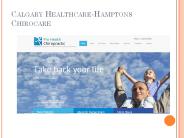 Calgary Healthcare