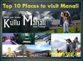 Top 10 Places to visit Manali PowerPoint PPT Presentation
