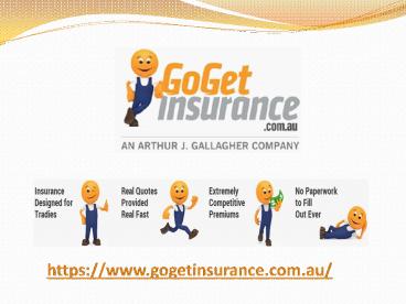 GoGet - Tradies Insurance Public Liability, Tools & Income Protection
