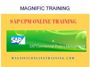 Sap CPM Online Training Services in UAE|USA