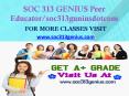 SOC 313 GENIUS Peer Educator/soc313guniusdotcom PowerPoint PPT Presentation