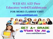 WEB 431 AID Peer Educator/web431aiddotcom