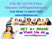 STR 581 GENIUS Peer Educator/str581guniusdotcom