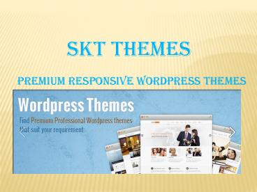 Premium Responsive WordPress Themes