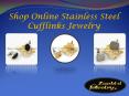 Shop online stainless steel cufflinks jewelry PowerPoint PPT Presentation