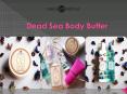 Dead Sea Body Butter PowerPoint PPT Presentation