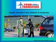 Luton Airport Transfers To London