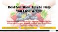 Best Nutrition Tips to Help You Lose Weight PowerPoint PPT Presentation