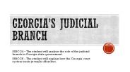 Connor-Georgia's Judicial Branch