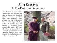 John Kresevic In The Fast Lane To Success