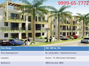 Bptp Elite Floors Faridabad