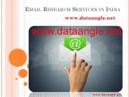 Email Research Serivces in India