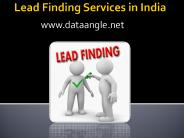 Lead Finding Services in India