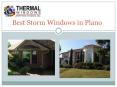 storm windows plano PowerPoint PPT Presentation