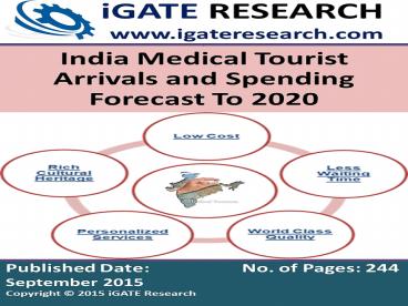 India Medical Tourism Market and Forecast