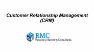 Customer Relationship Management (CRM)