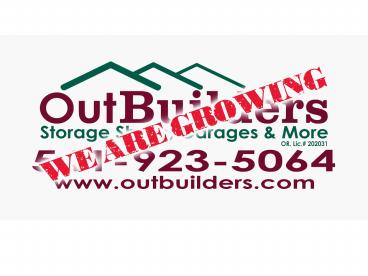#outbuilders is growing! Check out the latest! Kirk