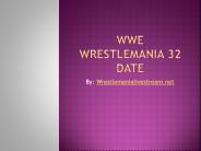 WWE Wrestlemania 32 Venue