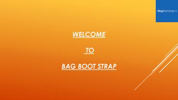 BagBootstrap Themes and Templates Support
