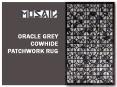 Oracle Grey Cowhide Patchwork Rug PowerPoint PPT Presentation