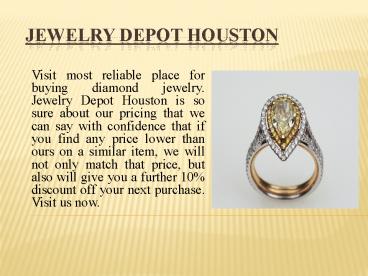 Diamond Rings in Houston At Lowest Price