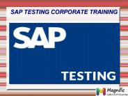 SAP TESTING corporate training Kolkata