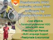Readymade NGO website script