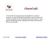 Customised Chocolates