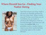 Where Should You Go - Finding Your Nudist Dating