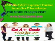 LAW 575 ASSIST Experience Tradition Success/law575assistdotcom
