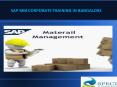 sap mm corporate training in bangalore PowerPoint PPT Presentation